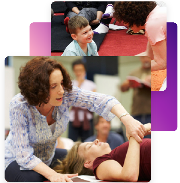 Anat Baniel works with children and adults