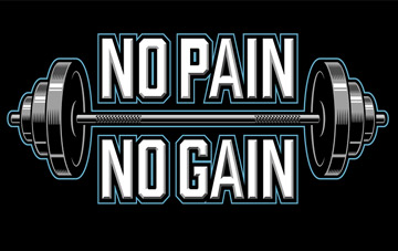fitness myth no pain no gain